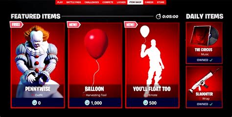 100disparition Pennywise And Fortnite