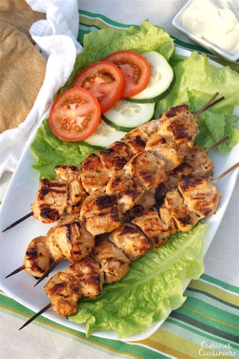 Lebanese Chicken Kebab Wrap Recipe