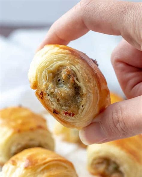 Loved by both little kids and big kids line a large baking tray with greaseproof paper. Sausage Rolls | Recipe | Sausage rolls, Appetizers for party, Appetizer recipes