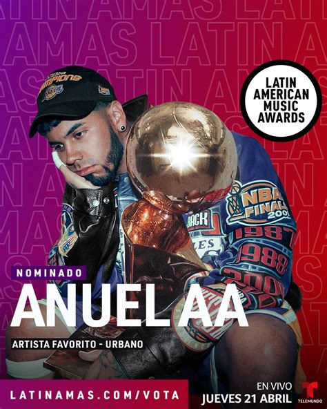 Anuel Aa Nominado A Los Latin American Music Awards Wow La Revista