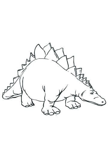 This stegosaurus and triceratops coloring page features a picture of a stegosaurus and a triceratops to color. Stegosaurus Armored Stegosaurid Dinosaur coloring page ...