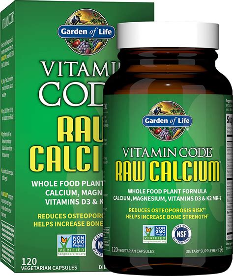 Garden Of Life Raw Calcium Supplement For Women And Men