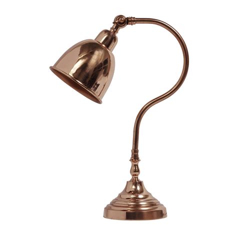 Copper Desk Lamp By Miafleur