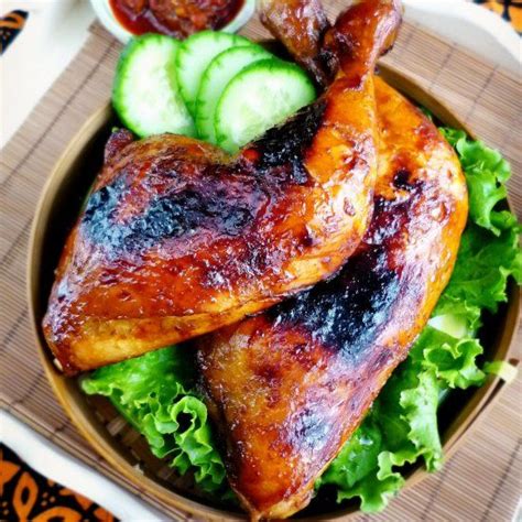 Indonesian Grilled Sweet Soy Sauce Chicken My Moms Style Baked Honey