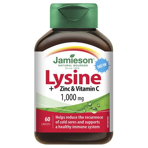 Did you know your body cannot produce enough vitamin c for therapeutic benefit, or that it can be stored in the body? Jamieson Lysine + Zinc & Vitamin C - 1000mg - 60's ...