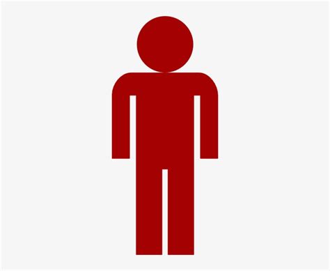 Person Symbol Clipart Person Icon Red Png 264x593 Png Download Pngkit