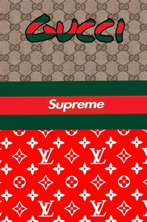Gucci X Supreme Wallpapers On Wallpaperdog