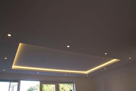 It's an easy design element to overlook, but the type of lighting in a room can affect everything from the space's usefulness to its overall style and ambiance. Hidden Lighting in Ceiling | Led lighting bedroom, Ceiling ...