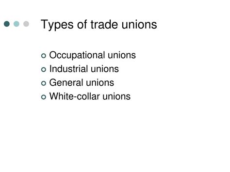 Ppt Trade Unions Powerpoint Presentation Free Download Id3540148
