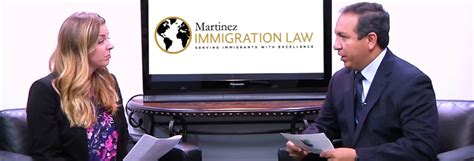 Entrevista De La Abogada Andrea Con Univisión Martinez Immigration Law Immigration Lawyers