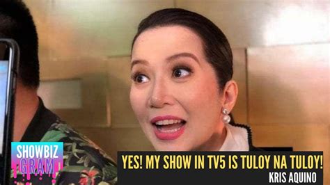 Confirmed Kris Aquino Tuloy Na Ang Show Sa Tv 5 I May Resbak Kay Karla Jolina At Melai Youtube