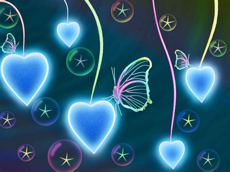 Neon Butterfly Desktop Wallpaper Wallpapersafari