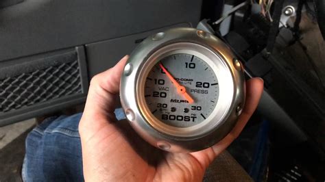 Audi Tt 2 58 Boost Gauge Install In Vent How To Youtube