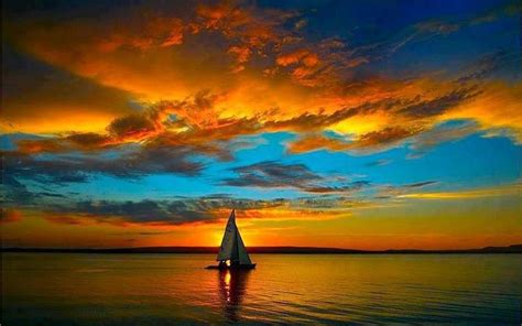 sailing into the sunset sunrises ~~ sunsets pinterest