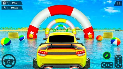 Juegos De Carros Para Niños Water Car Surfer Racing Niveles 1 18