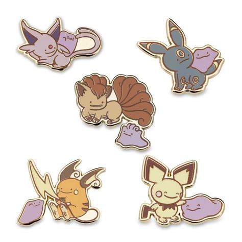 Official Pokemon Pins For 5 Popular Characters Pokemon Pins Pokemon