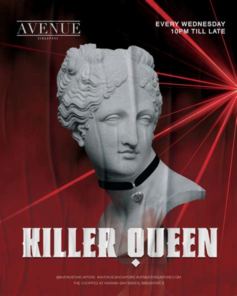 Killer Queen Ladies Night Avenue Singapore