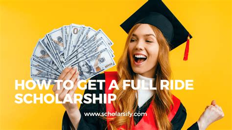 How To Get A Full Ride Scholarship Free Connection