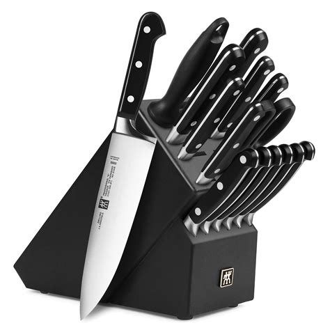 zwilling knife henckels block professional acacia cutlery exclusive ja piece cutleryandmore sets