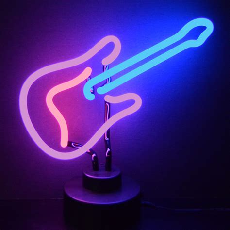 Guitar Neon Sculpture Sculptures Neon Signs Everything Neon