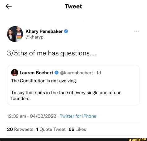 Tweet Khary Penebaker Kharyp Of Me Has Questions Lauren Boebert