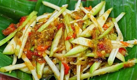 1 bks kecil terasi bakar. Sambal Mangga Palembang - Sambal Bacang Pelengkap Hidangan Musiman Khas Palembang Merdeka Com ...