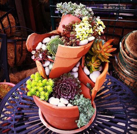 What To Do With The Broken Pots In Your Home You Would Love These