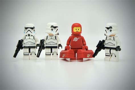 Flickrpslwa57 Lego Stormtrooper Red Classic Space Lego