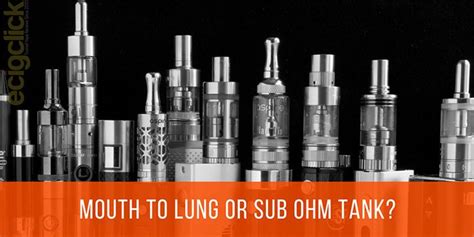So, what is mouth to lung vape? Ultimate E Cig Tank Guide For Beginners + Troubleshoot ...