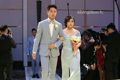 Cantik Ini Identitas Perempuan Pasangan Kevin Sanjaya Di Pernikahan Marcus Gideon Nakita