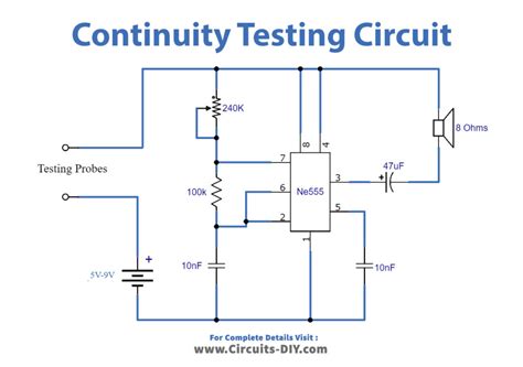 Smart Continuity Tester Circuit Diagram Circuit Diagram
