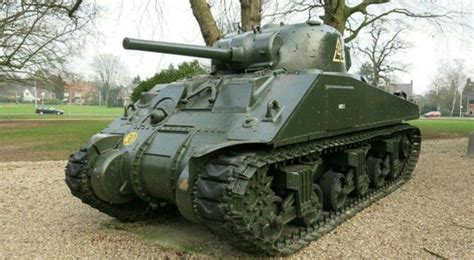 M4a475vvss Sherman Medium Tank At Airborne Museum Hotel Hartenstein