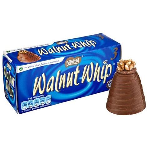 The Second Walnut That Used To Be At The Bottom Of The Walnut Whip Walnut Whip Uk Sweets