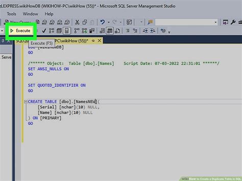 How To Send Data From One Table Another In Sql Server Management Studio