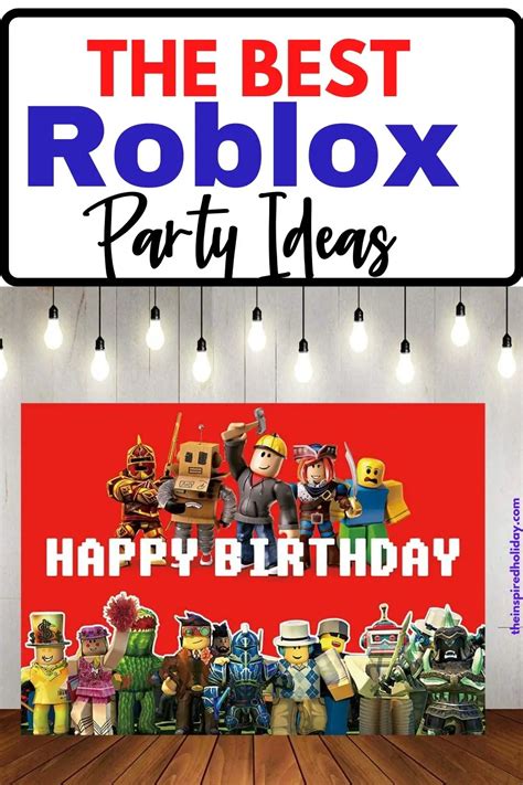 Roblox Birthday Party Ideas Perfect For Your Favorite Gamer The