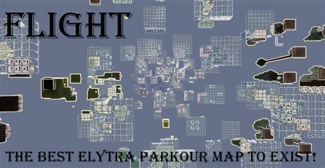 Flight Elytra Battle Minecraft Map