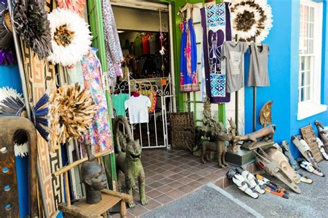 Bo Kaap Bo Kaap Bazar Shop Market Cape Town Editorial Stock Photo