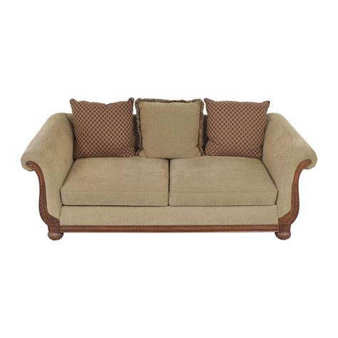 Hm Richards Furniture Roll Arm Sofa