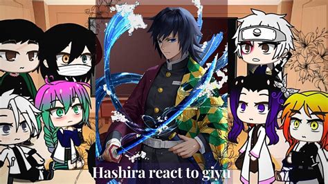 Hashira React To Giyuu🌊 Manga Spoilers Youtube