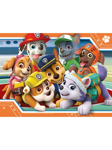 Paw Patrol 4 In A Box Jigsaw Puzzle 72 Pieces At John Lewis And Partners