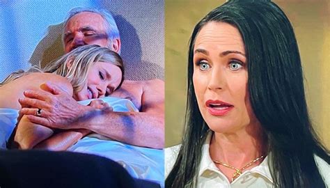 Bold And The Beautiful Scoop Quinn Busts Eric In Bed With Donna The Soap Scoop