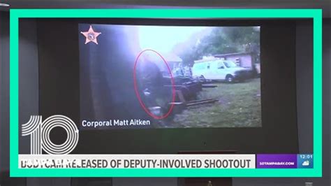 Pinellas body cam video captures wanted man who 'ambushed' K-9 deputy