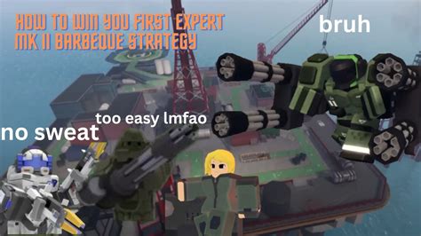 How To Win Your First Expert Match In Tdx Roblox Youtube