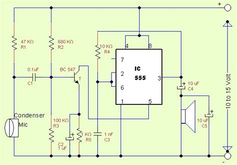 Ic555 As Amplifier Theorycircuit Do It Yourself Electronics Projects