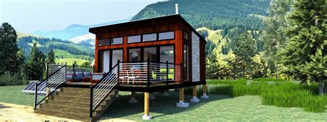 The Tiny Modern Off Grid Cabin Plan