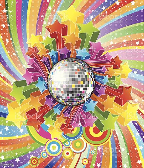 Disco Party Vector Illustration Stock Illustration Download Image Now