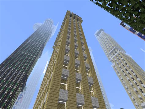 Minecraft Skyscraper Blueprints