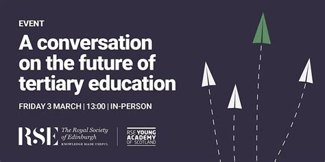 A Conversation On The Future Of Tertiary Education In Person The