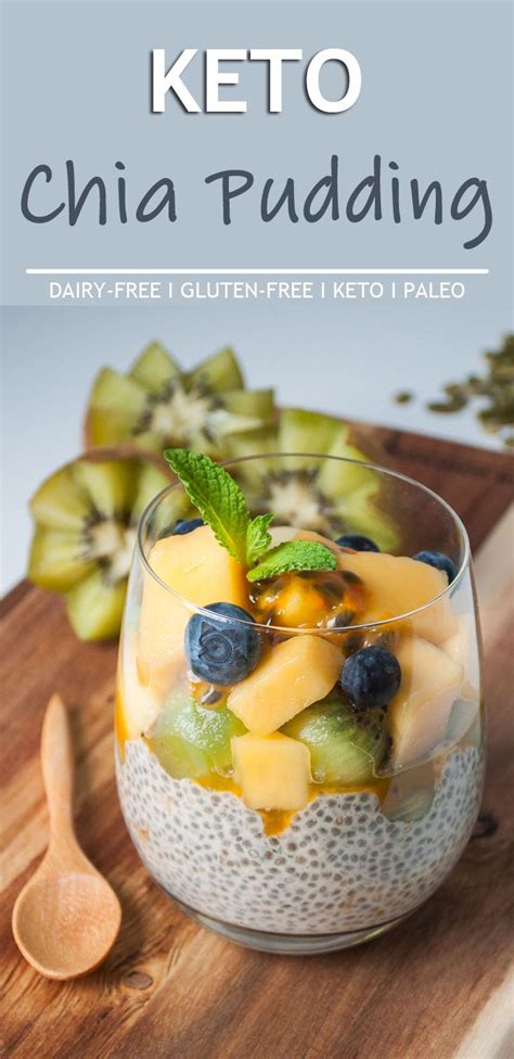 What does keto do to my body? Keto Chia Pudding is a delicious and healthy keto ...
