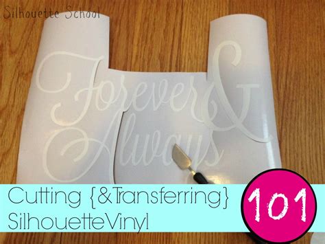Cutting Vinyl With Silhouette Cameo For Beginners Silhouette School